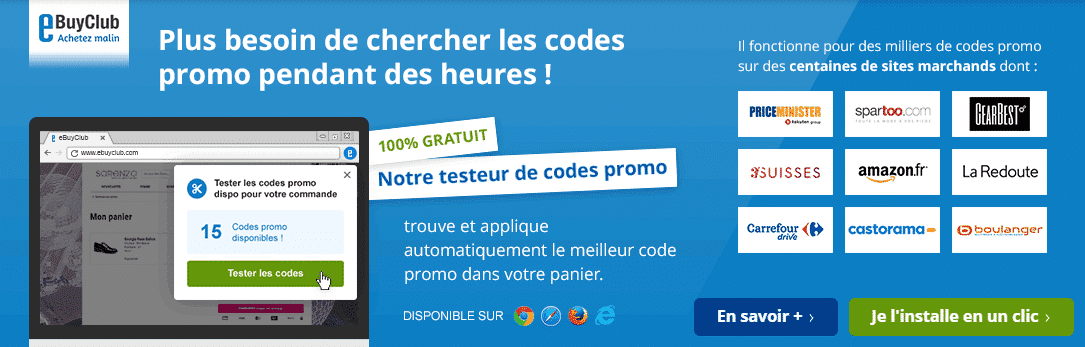 trouver des codes promos chez ebuyclub