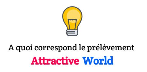 prélevé par attractive world