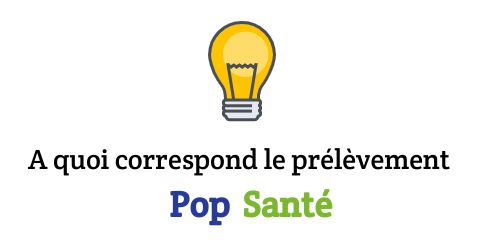 prélevé par pop santé