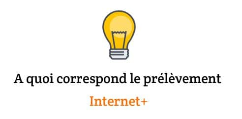 prélevé par internet+