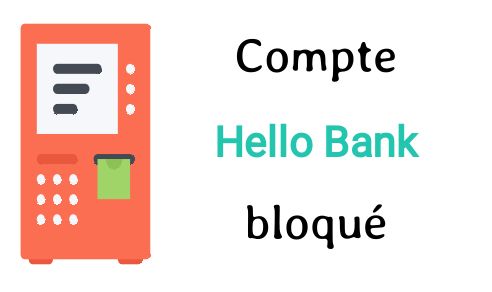 compte hello bank bloqué