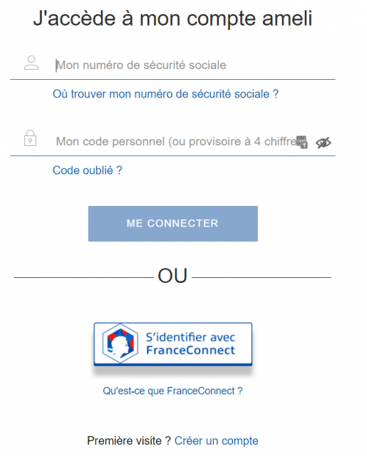 accéder compte ameli