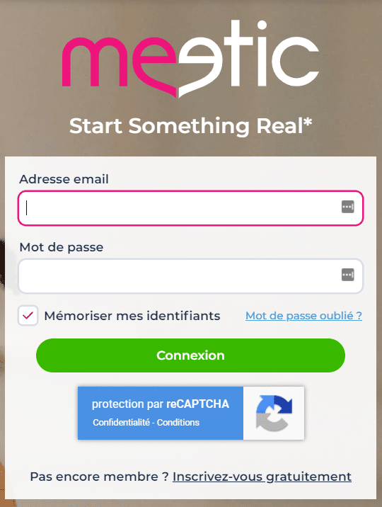 Meetic Comment se connecter à votre compte en ligne