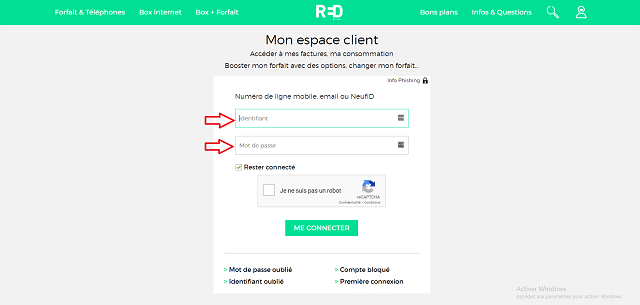 accéder espace client red by sfr