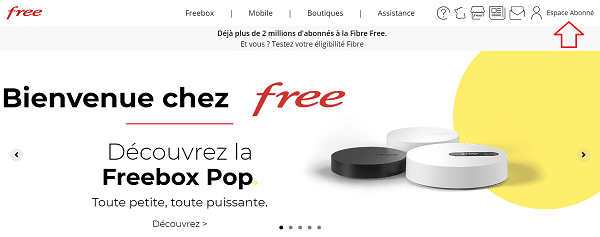 connexion freebox espace abonné