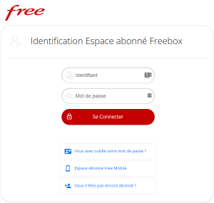 identification espace abonné freebox