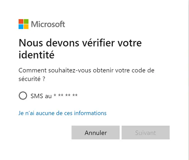 mot de passe hotmail oublié