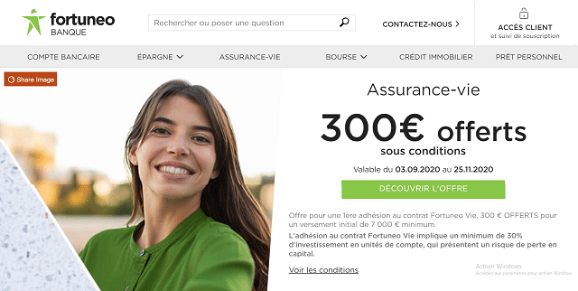 se connecter espace client fortuneo