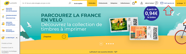 se connecter espace personnel laposte net