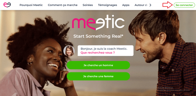 se connecter compte meetic