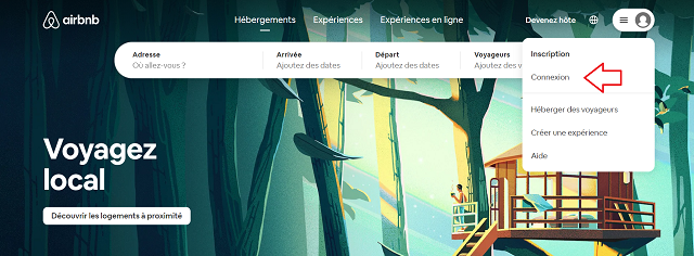 airbnb mon compte