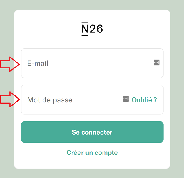 connexion compte n26