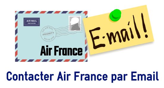 contacter air france par email