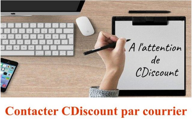 contacter cdiscount par courrier