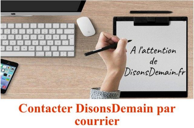 contacter disonsdemain par courrier