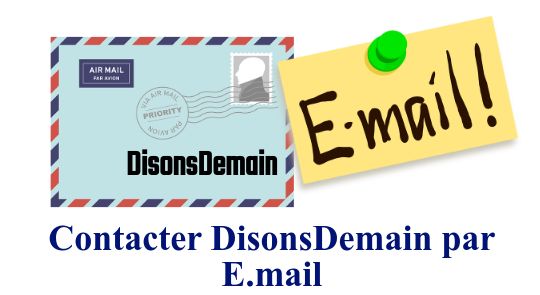 contacter disonsdemain par email