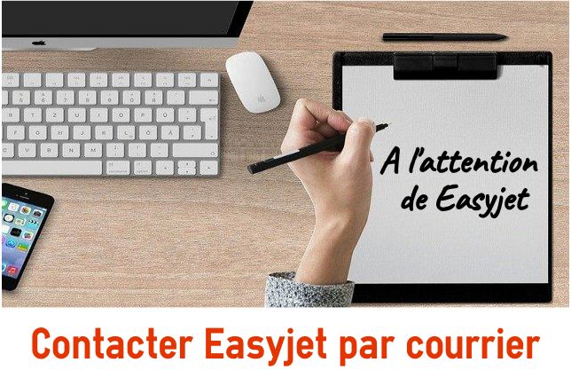 contacter easyjet par courrier