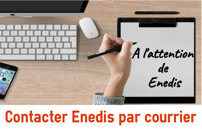 contacter enedis par courrier