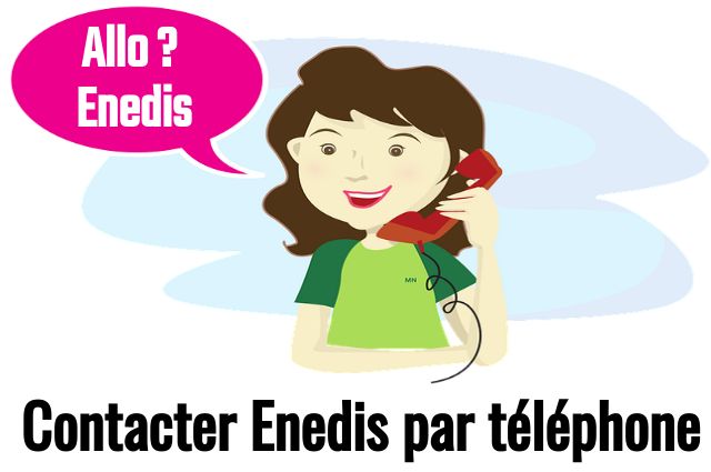 contacter enedis par téléphone