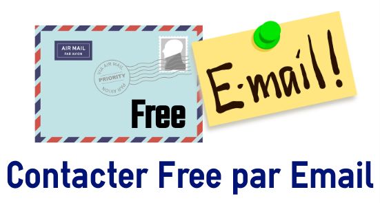contacter free par email