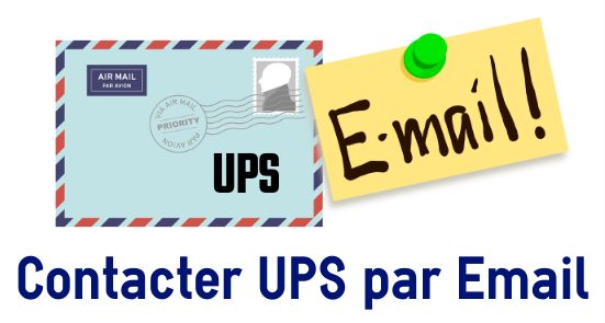 contacter ups par email