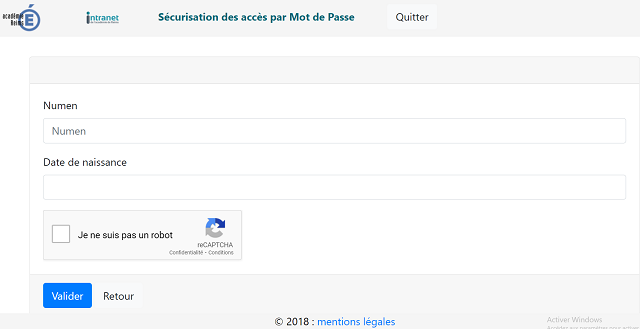 mot de passe webmail académie reims perdu