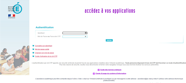 se connecter ac nancy metz webmail