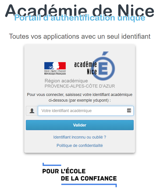 se connecter esterel ac nice