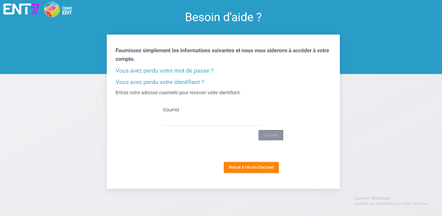 identifiant ent 77 seine et marne oublie