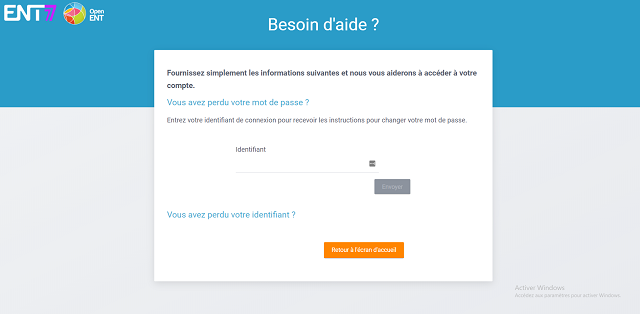 mot de passe ent 77 seine et marne oublie