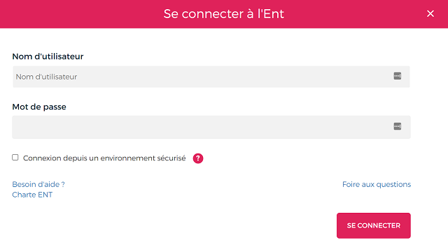 se connecter ent paris classe numerique