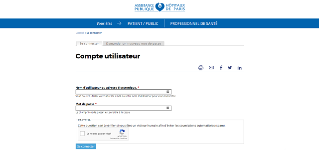 se connecter messagerie courriel aphp