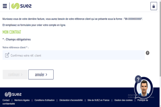 Créer Espace Client Toutsurmoneau