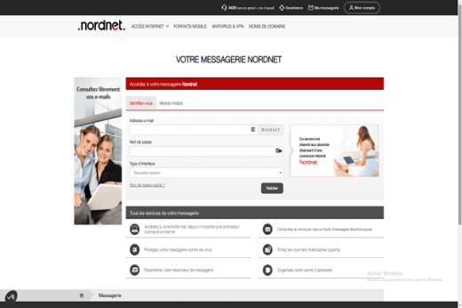Messagerie Nordnet