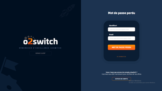 Mot De Passe O2switch Perdu